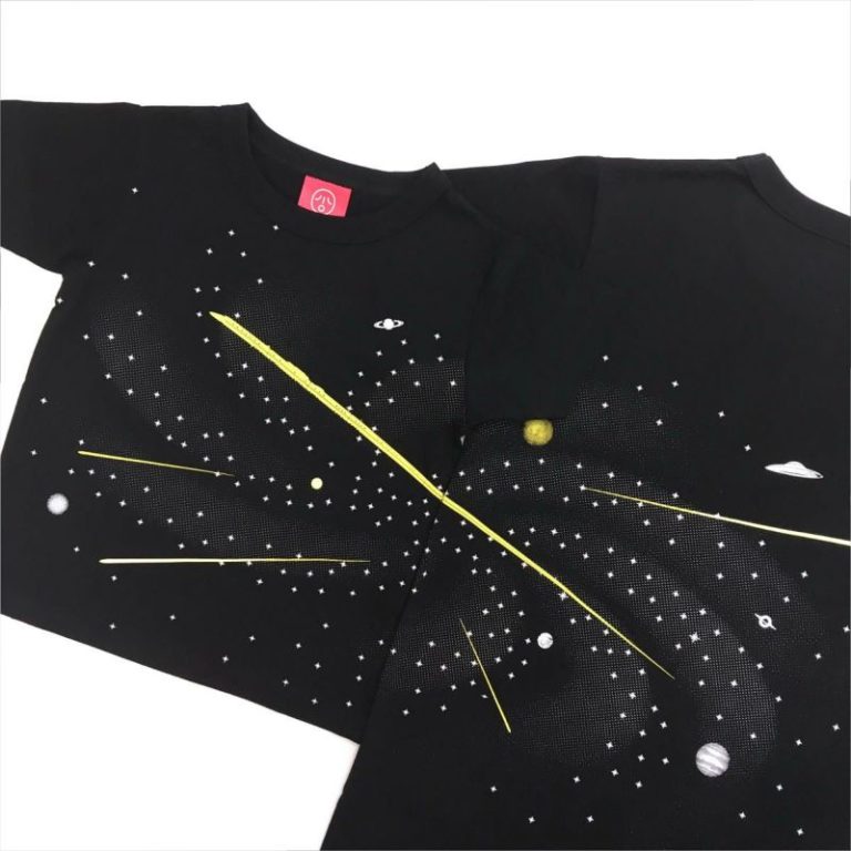 大きな流れ星がドクターイエローに！ OJICOで人気のデザインが半袖Tシャツになって新登場！ - ニュース | 有限会社チャンネルアッシュ